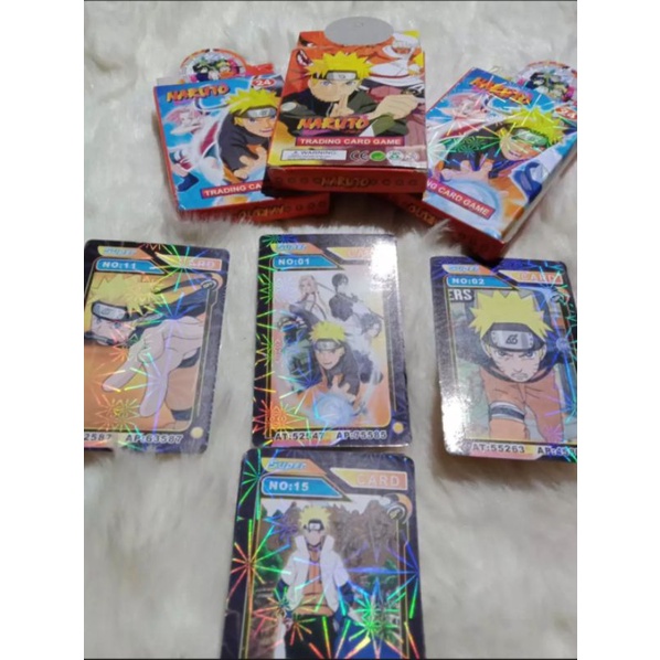 naruto trading cards 24 pcs (random) Shopee Malaysia