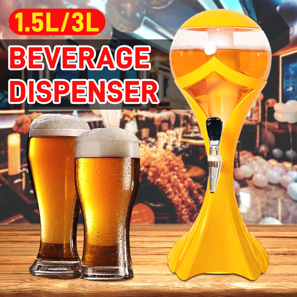 Bar Beer Tower Dispenser Party Wine Beer Water juice Beverage Tabletops