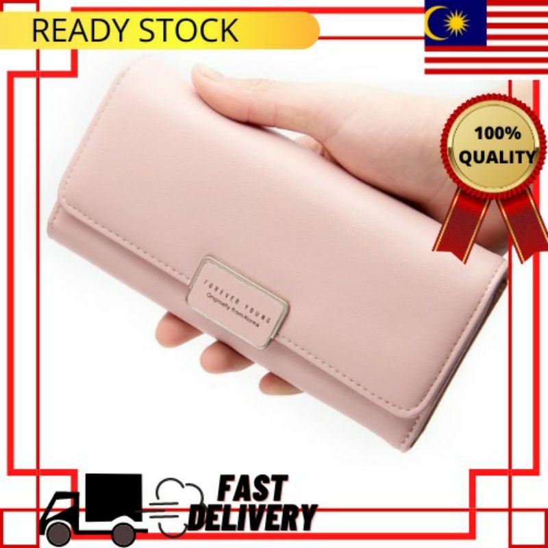 FOREVER YOUNG LONG PURSE. LONG PURSE. EASY USE. PURSE MUDAH DI GUNAKAN