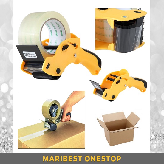 Carton Sealer Tape Dispenser with Hand Holder Package Sealing Box