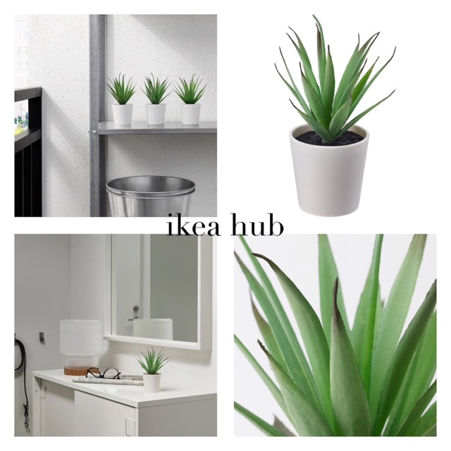 IKEA fejka small artificial plant Mini Plant tumbuhan tiruan berpasu