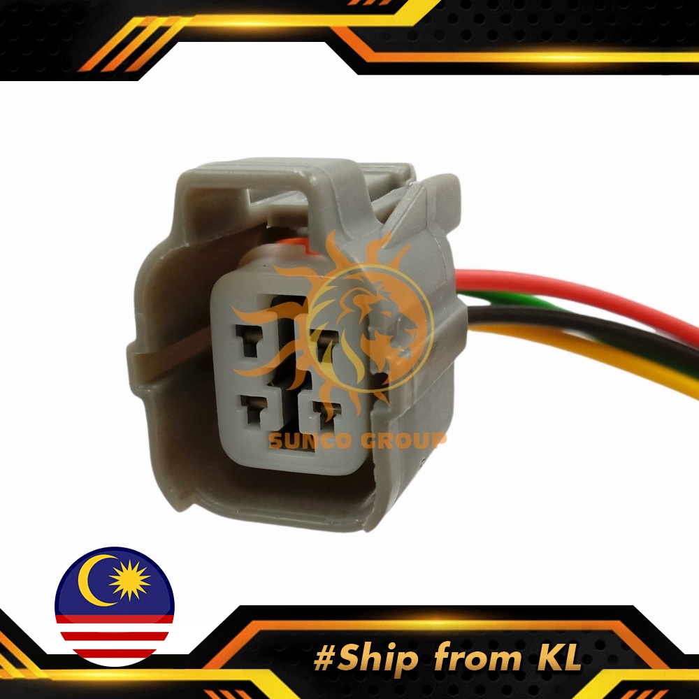Honda B16A Oxygen Sensor Socket Connector 4 PIN Made in Malaysia