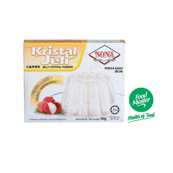 NONA Kristal Jeli / Jelly Crystal Powder Laici Flavour 90g ( Free