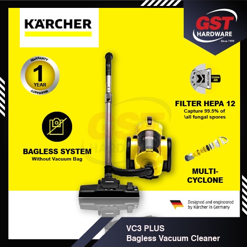 Karcher Bagless Vacuum Cleaner VC3 Vacuum Bagless Karcher VC3 Cyclone