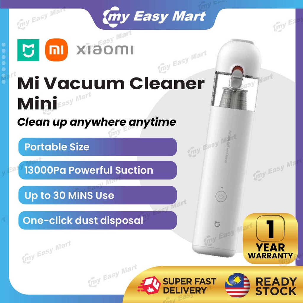 Xiaomi Mini Vacuum Cleaner Mijia Portable Handheld Mi Vacuum Cleaner
