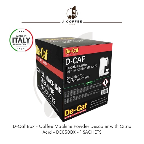 D Caf Box Coffee Machine Powder Descaler with Citric Acid DE030BX