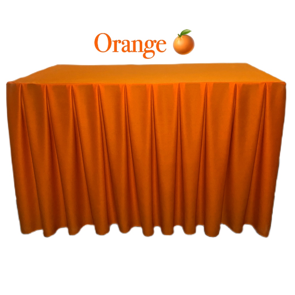 4'kaki Cover Banquet Table / cover table / alas meja / skirting