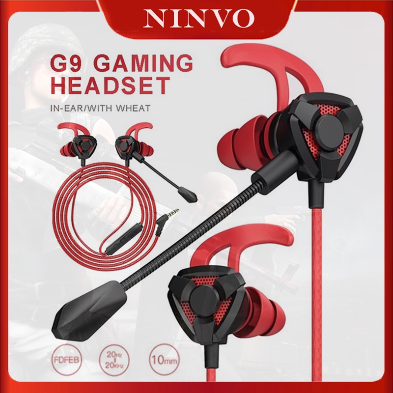 G9 PUBG 3.5mm Wired Gaming Headphones Headset With Mic Volume Control