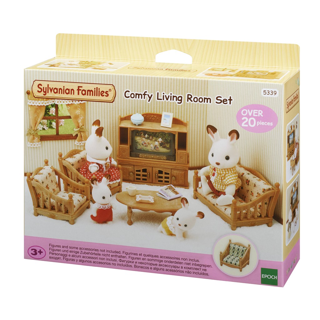 Sylvanian Families Comfy Living Room Set toys Shopee Malaysia