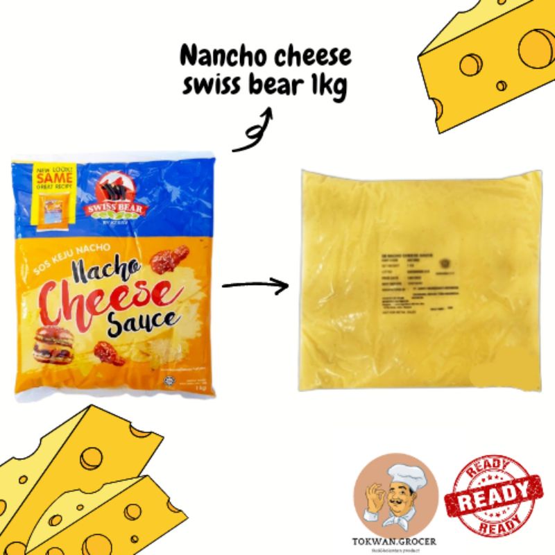 Swiss Bear Nacho Cheese Sauce 1KG [READY STOCK] Shopee Malaysia