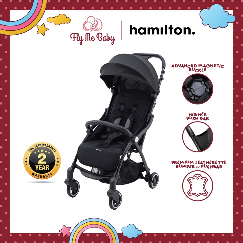 Fly Me Baby Hamilton X1 Plus Magic Auto Fold Stroller (FREE EXTRA