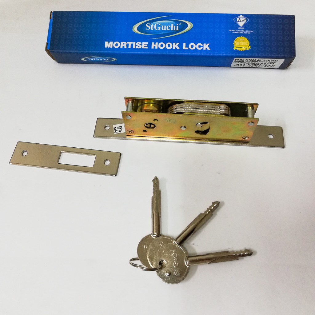 St Guchi Mortise Hook Lock ML 1684 Shopee Malaysia