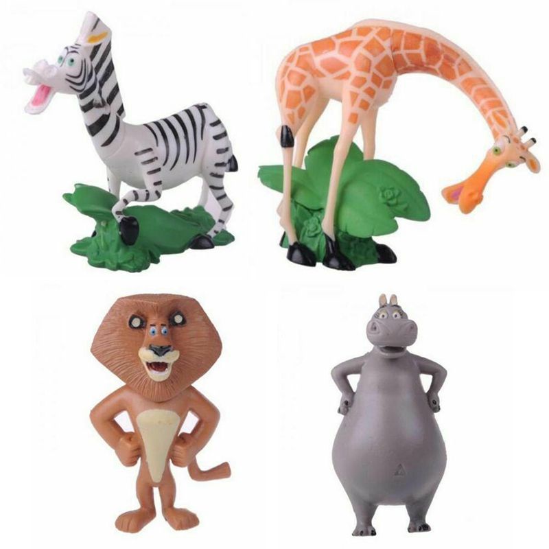 Own Create Your Adventures With Madagascar Movie Action Figures 4 Roles