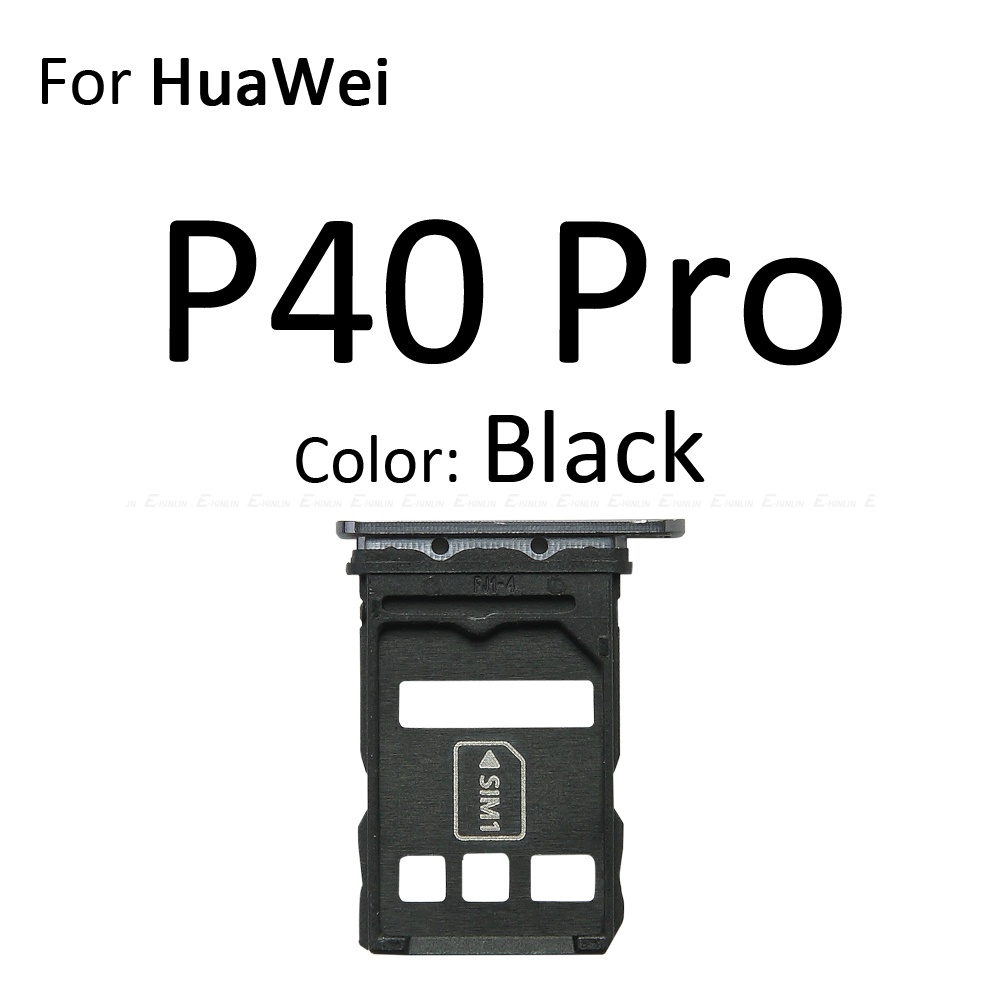 Sim Card Tray Socket Slot Reader Adapter For HuaWei P40 P40 Pro Plus