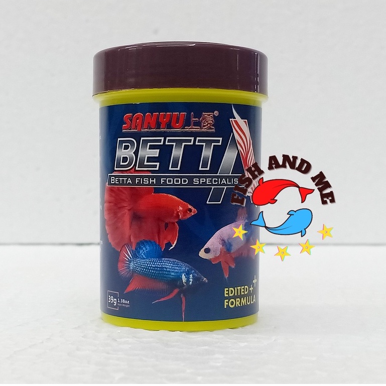 SANYU BETTA FISH FOOD (39gm) Shopee Malaysia