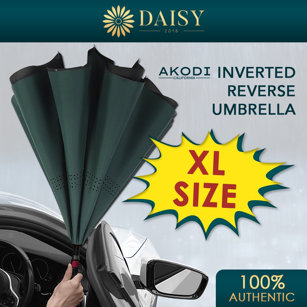 Premium Akodi Inverted Reverse Double Layer Umbrella With CHook