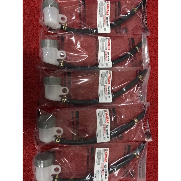 Rear Master Pump Tank+Pipe Botol Minyak Brake Belakang Original Yamaha