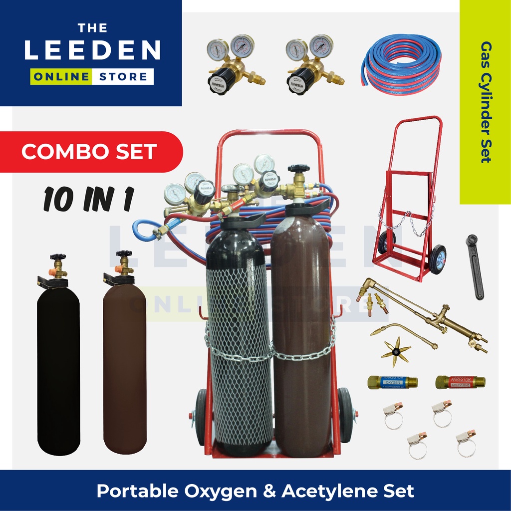 Portable Oxygen and Acetylene Set by Leeden Online Store Shopee Malaysia