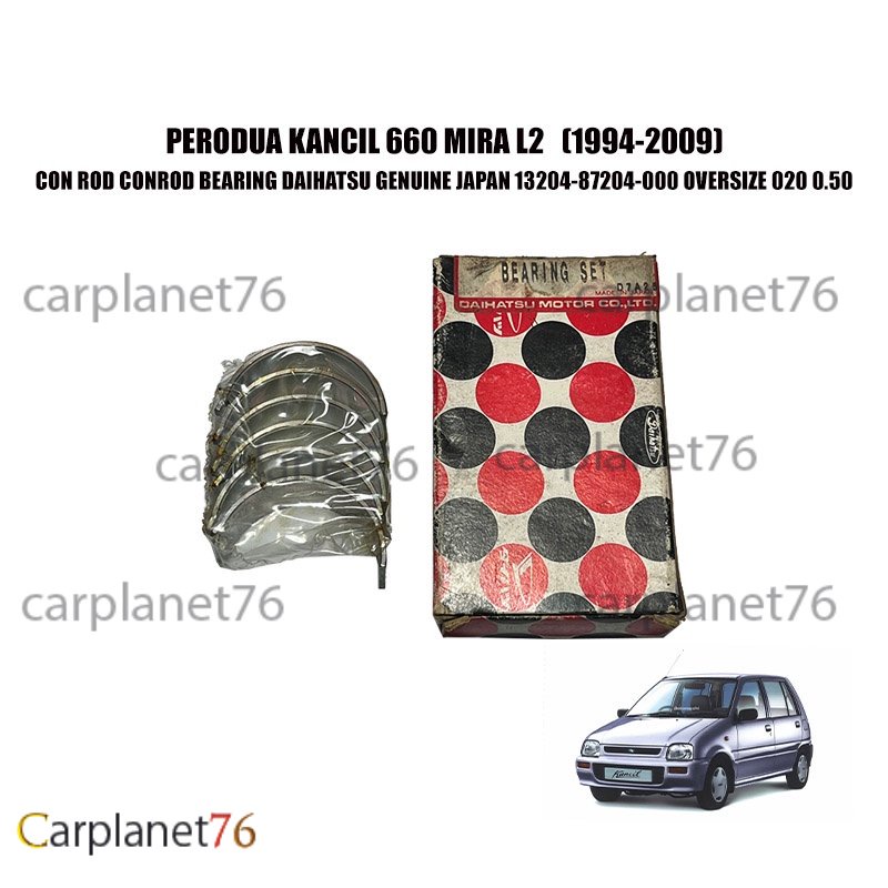 PERODUA KANCIL 660 MIRA L2 (19942009) CON ROD CONROD BEARING DAIHATSU