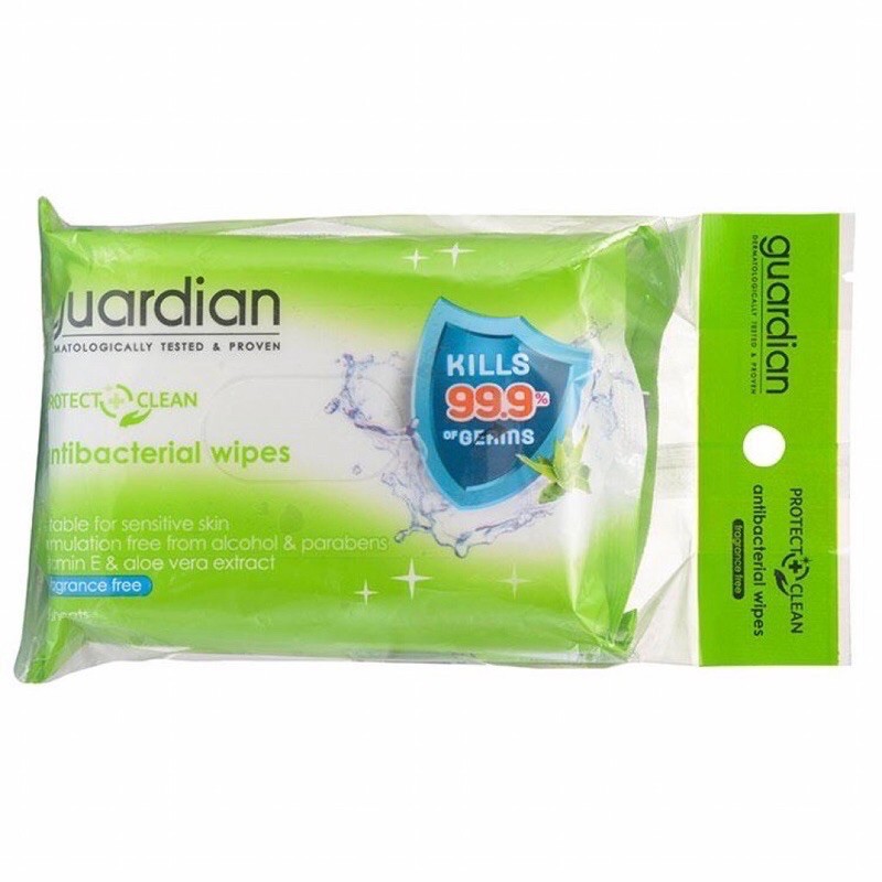 Guardian Antibacterial Wet Wipes wet tissue Shopee Malaysia
