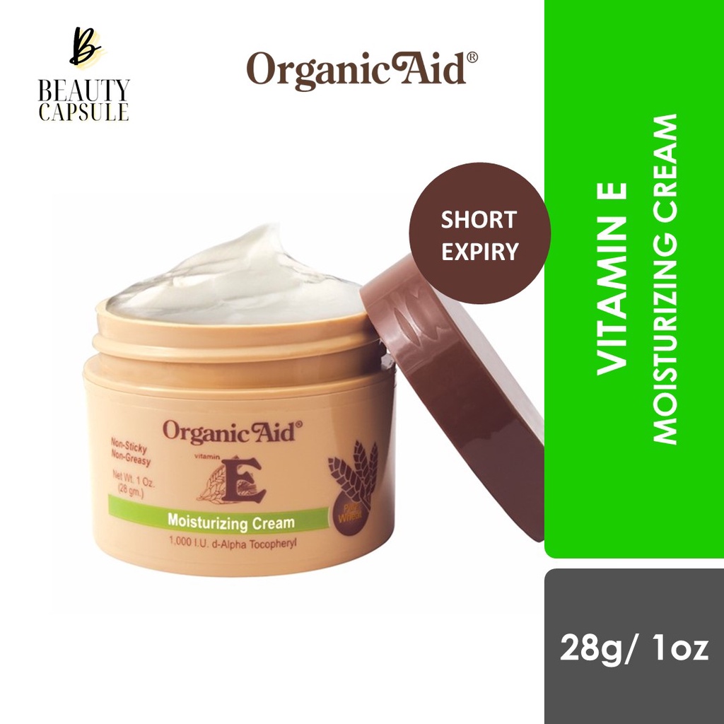 [EXP FEB'24] ORGANIC AID Vitamin E Moisturizing Cream (1Oz/28g) Shopee Malaysia