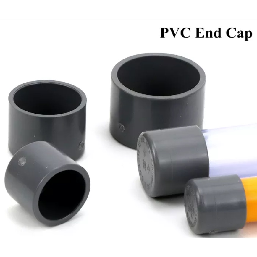 PVC Fitting End Cap 15MM 20MM 25MM 1/2 Inch 3/4 Inch 1 Inch Shopee