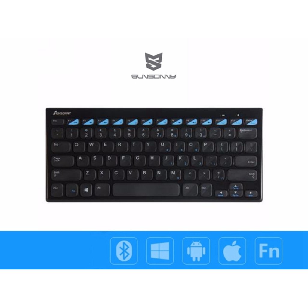 Sunsonny Wireless Bluetooth Keyboard Z-130 | Shopee Malaysia
