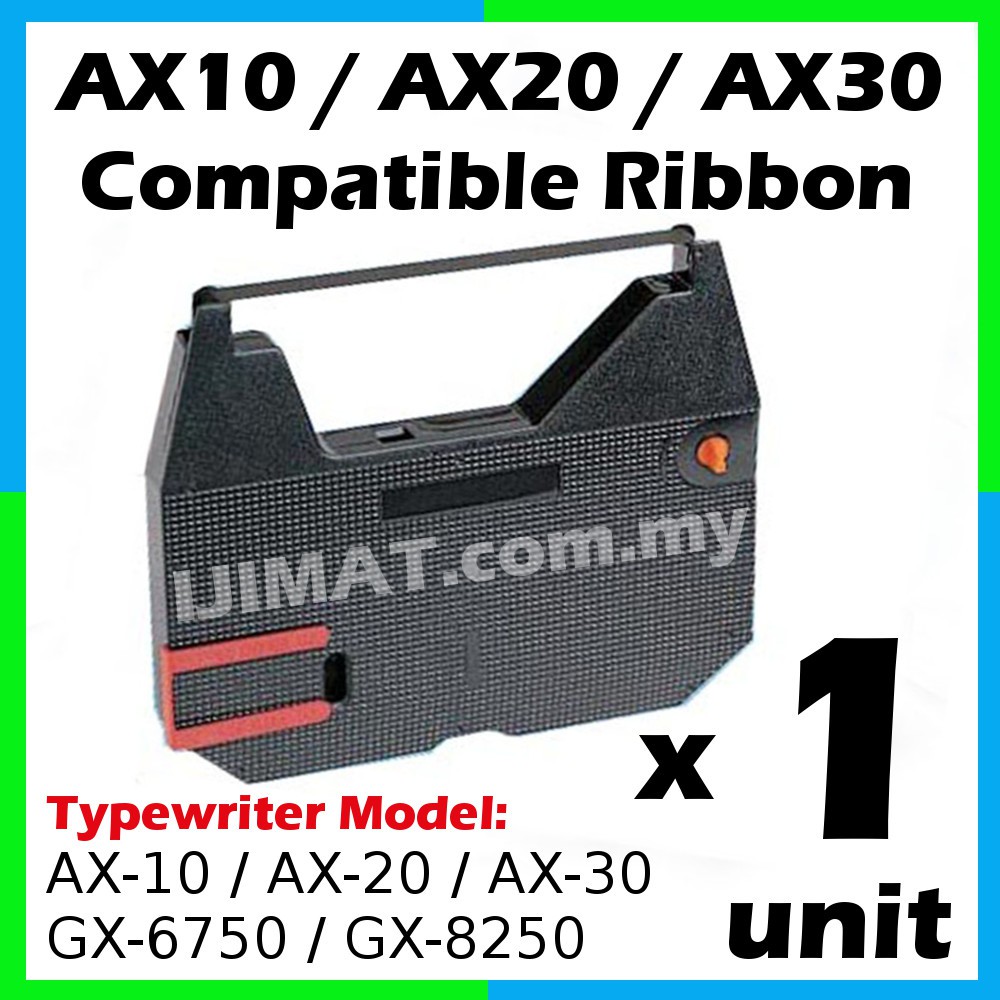 BROTHER AX10 AX 10 AX10 COMPATIBLE TYPEWRITER RIBBON For Bother GX6750