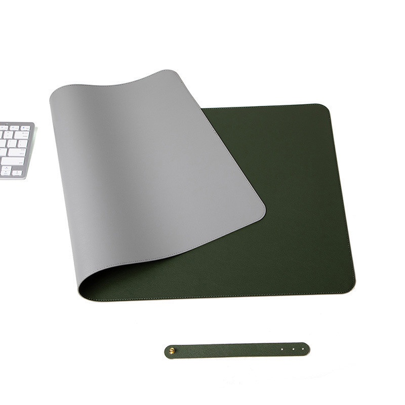 ZENi AntiSlip Desk Mat PU Leather Keyboard Mousepad For Working