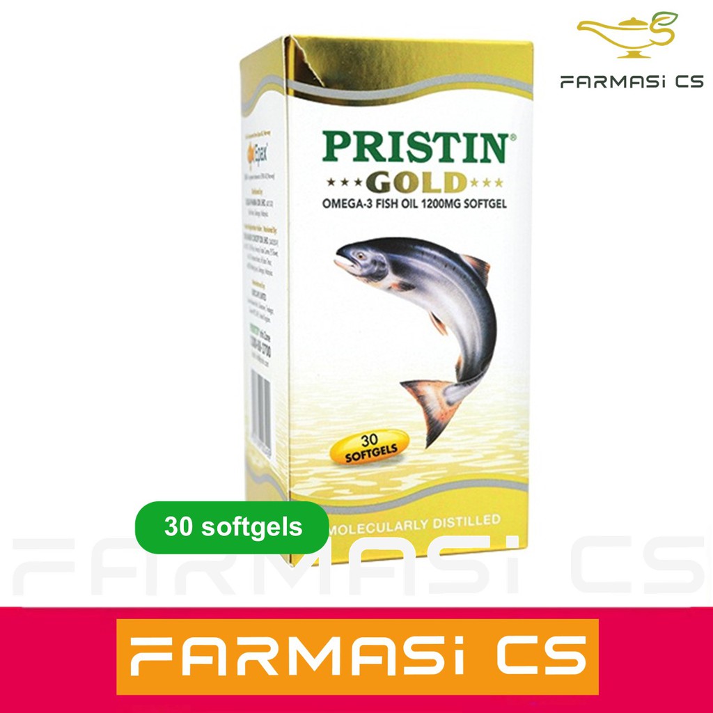 THC Pristin GOLD Omega3 Fish Oil 1200mg Softgel 30s Exp11/2024 Shopee Malaysia