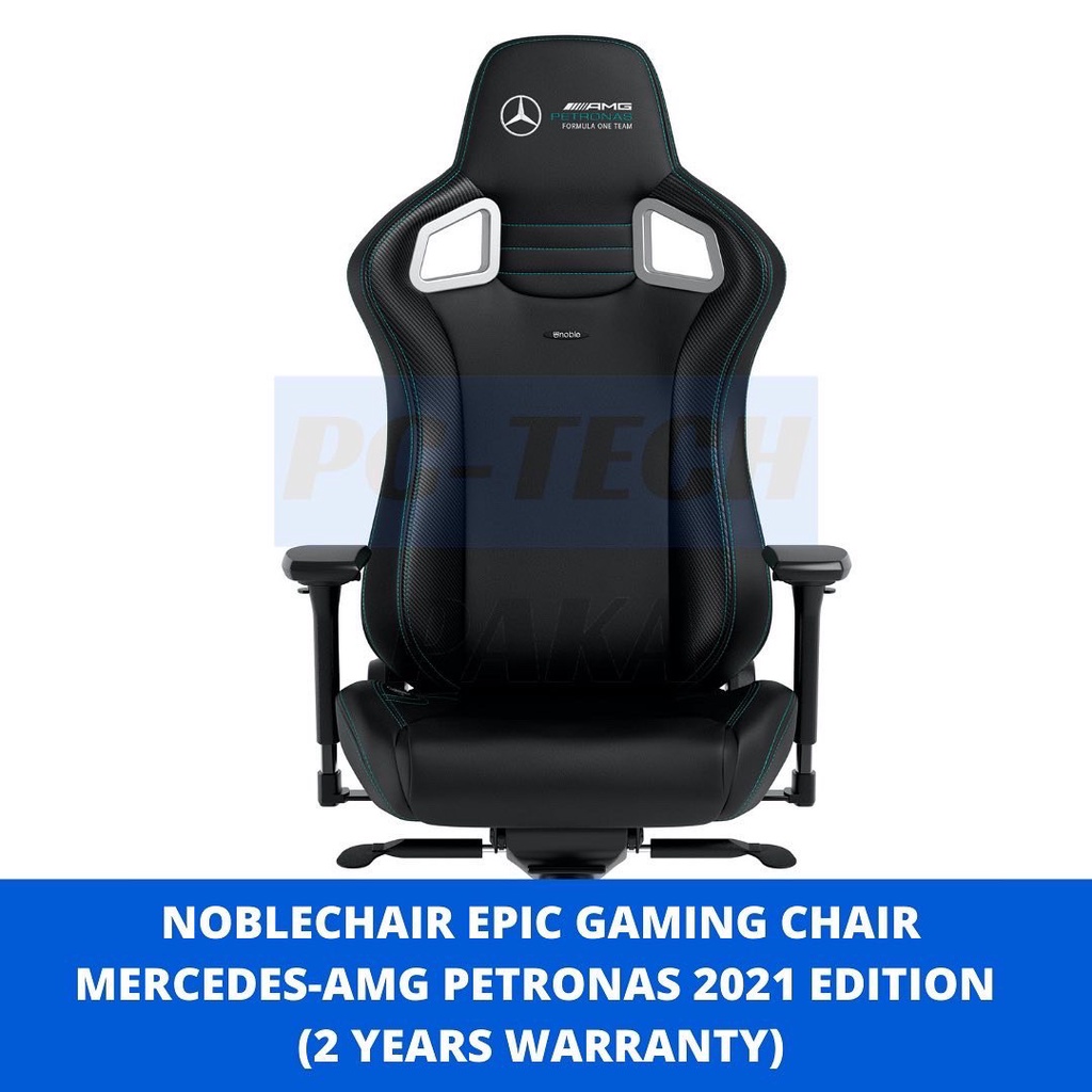 [FREE SHIPPING] Noblechairs EPIC Gaming Chair MercedesAMG Petronas