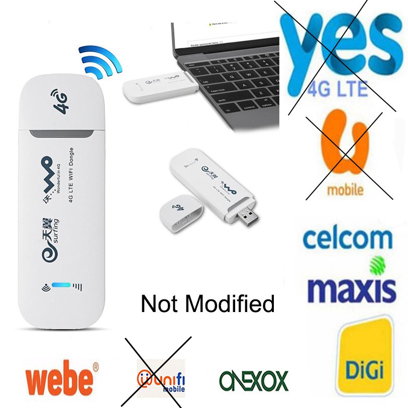 MOD Modified 4G Lte Wifi Router USB Modem Broadband Hotspot Pocket Wifi