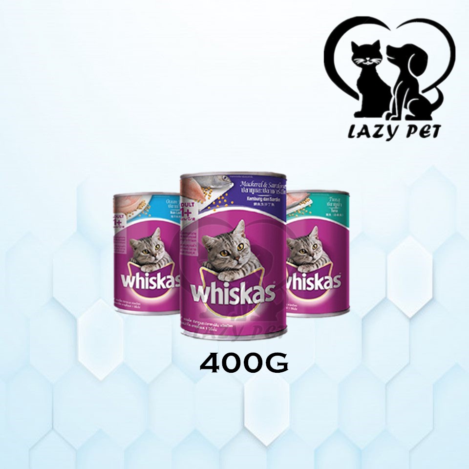 Whiskas Tuna Ocean Fish Mackerel Sardine Loaf Cat Canned / Wet Food