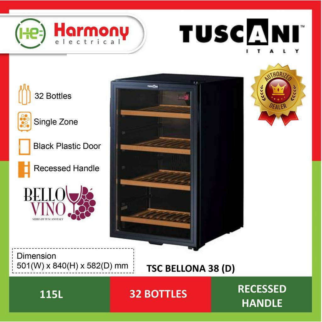 OFFER (FREE DELIVERY + INSTALL KLANG VALLEY) TUSCANI Wine Chiller TSC