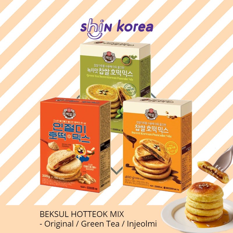 Beksul Hotteok Mix (Sweet Korean Pancake Mix) Shopee Malaysia