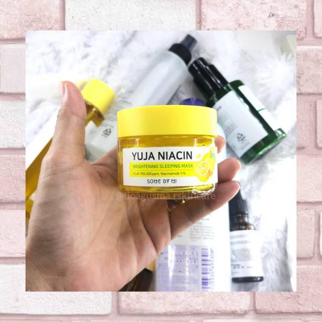 Some By Mi Yuja Niacin Sleeping Mask Brightening Share In Jar 5g 10g