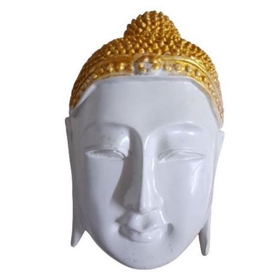 Buddha Face Wall Hanging Showpiece Shopee Malaysia