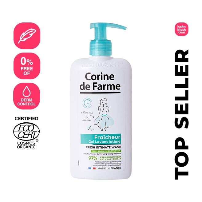 Corine de farme Intimate Gel Fresh 250ml 'Feminine Wash' (Expiry Date
