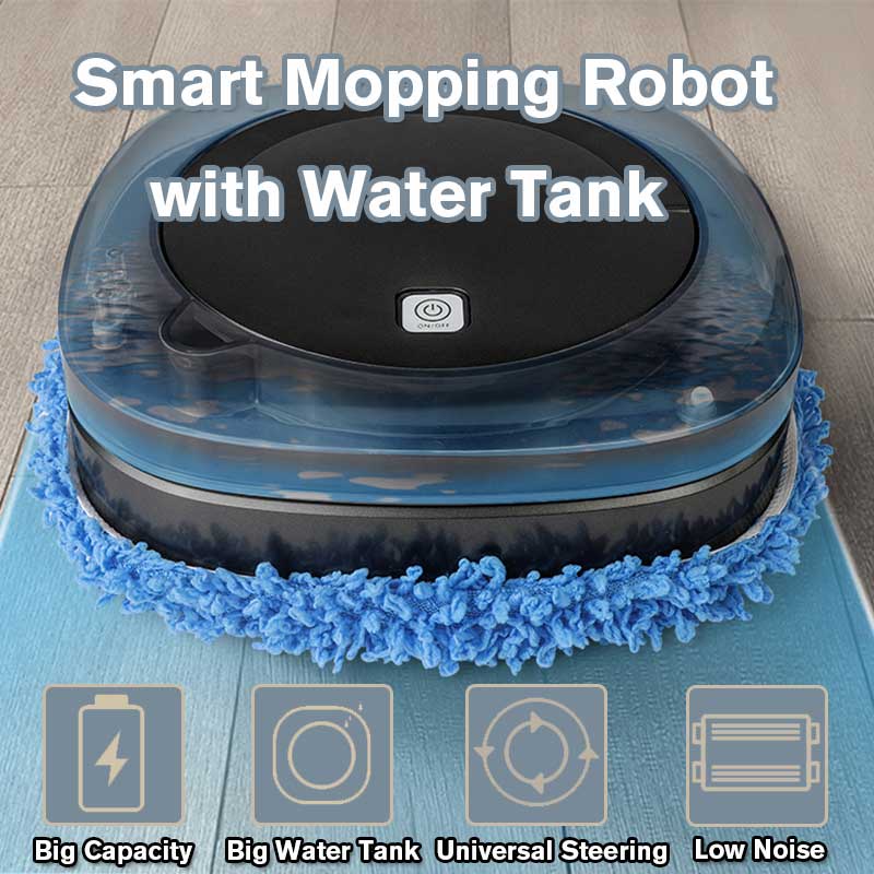 2023 New Household Automatic Smart Mopping Machine With Water Tank