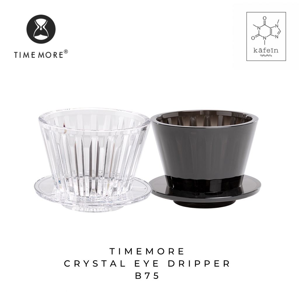 Timemore Crystal Eye B75 Dripper 泰摩冰瞳B75滤杯 金龙滤杯 手冲蛋糕滤杯 Shopee Malaysia