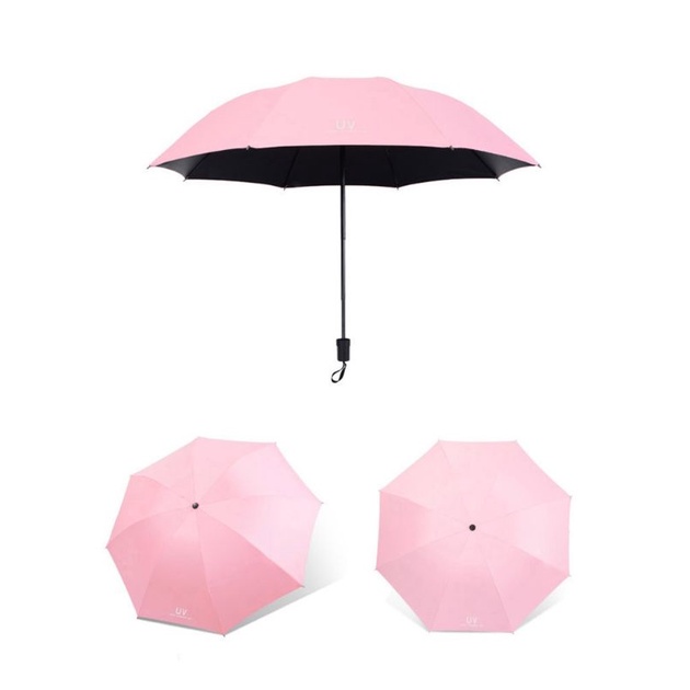 🔥NEW Manual Umbrella UV Super Prevent Sun Folding Umbrella ( MANUAL