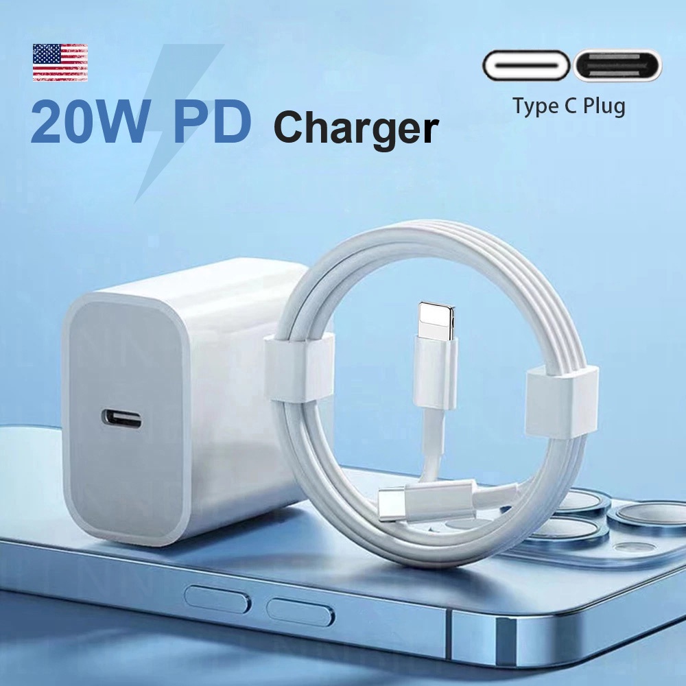 20W PD USB C Charger Universal For iPhone 13 Pro Max 12 mini 11 X XR