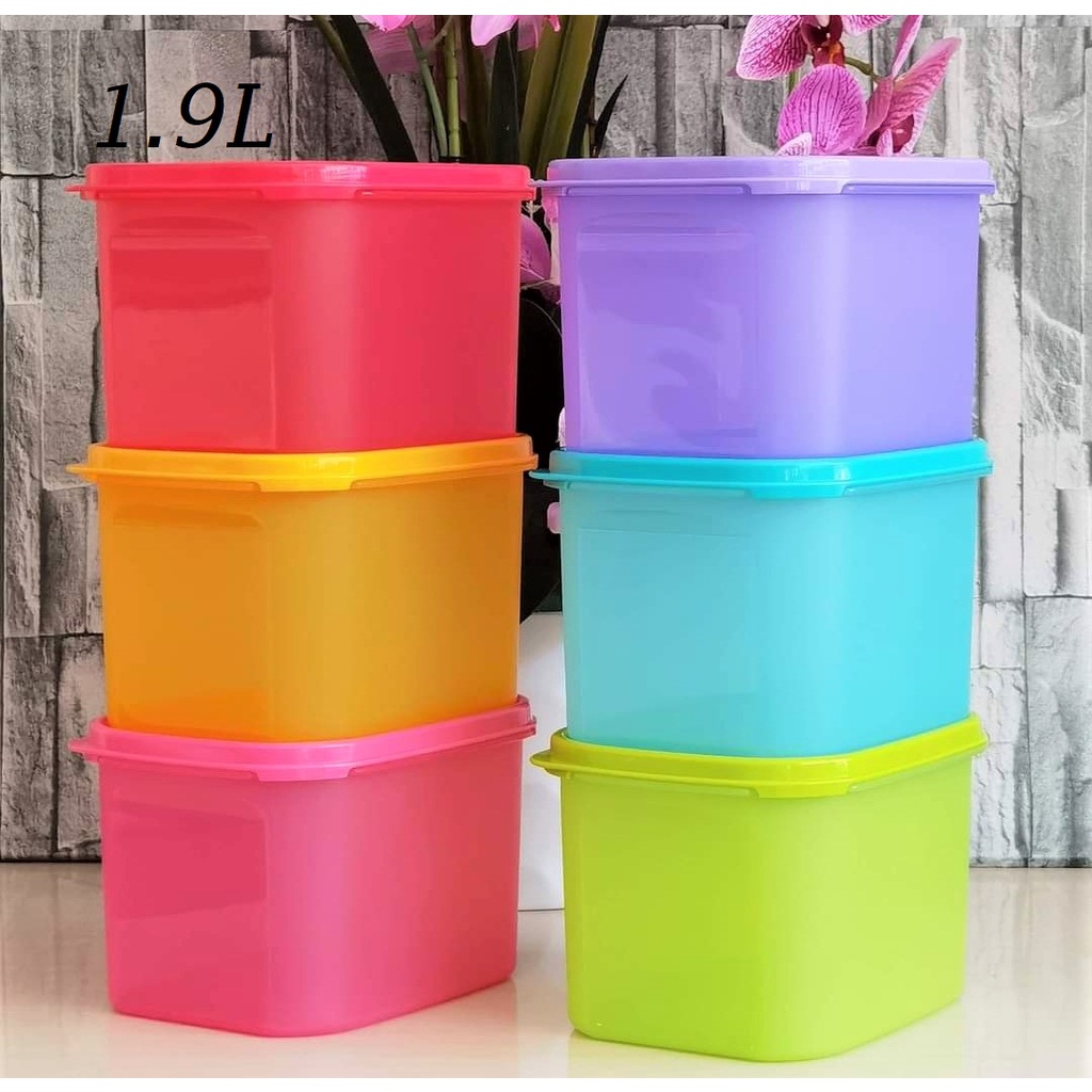 Tupperware Modular Mates Mini Rectangular MM II 1.9L Smart Keeper/Mini