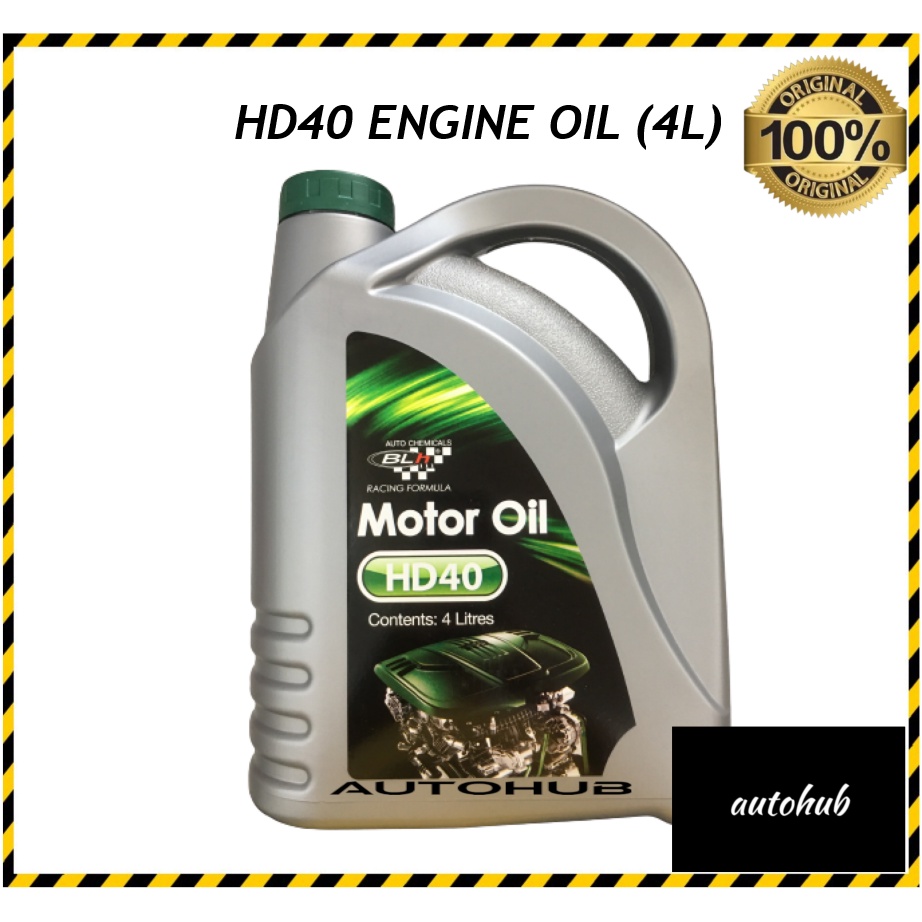 BLH Engine Oil HD40 General Purpose Engine Oil Minyak hitam murah