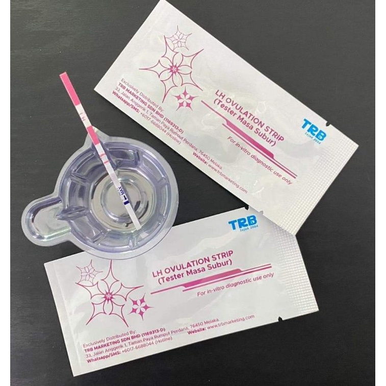 [ClearStok] Ovulation Test Strip OPK Penguji Kesuburan (shipping from