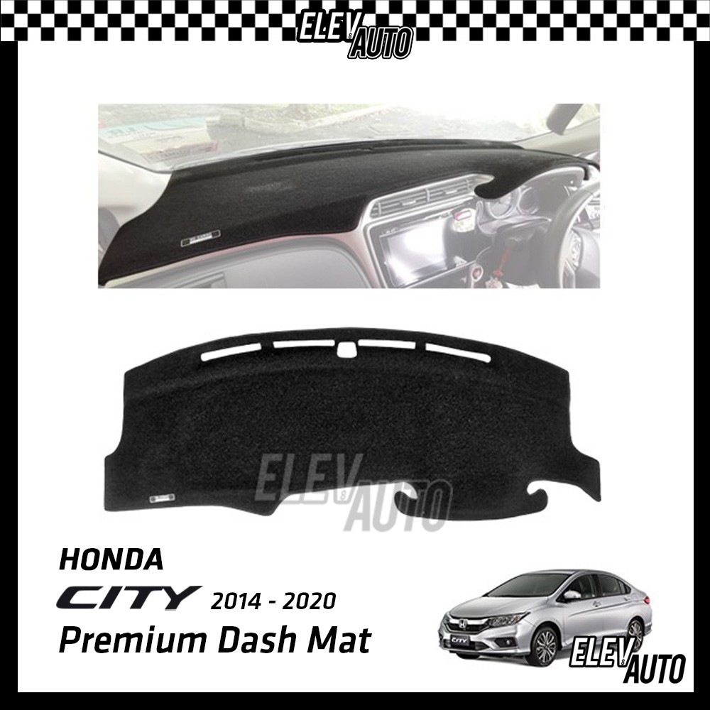 Honda City GM6 20142020 Premium Dash Mat Dashboard Cover Shopee Malaysia