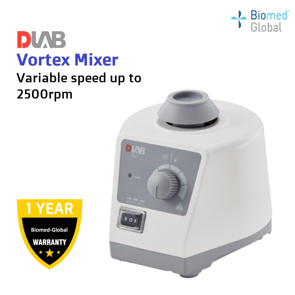 DLAB MXS Vortex Mixer, Adjustable speed 02500RPM Shopee Malaysia