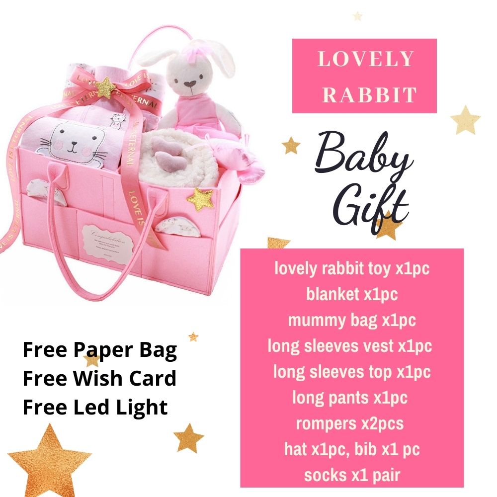 Exclusive Premium Newborn Baby Hamper Gift Set Hadiah Newborn Baju Bayi