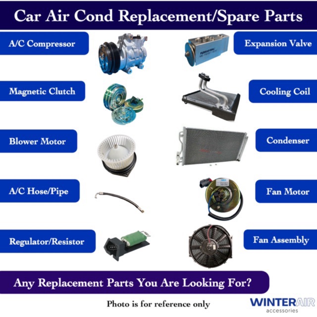 Car Air Cond Spare Parts • For Replacement • Winter Air • Shopee Malaysia