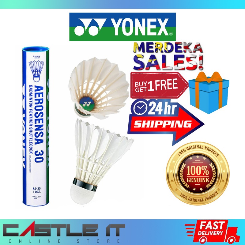 READY STOCK Yonex Badminton Shuttlecock AS30 [100 Genuine